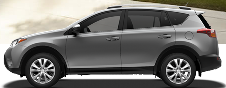 2013 Toyota Rav4 lease arranged by San Francisco Car lease broker